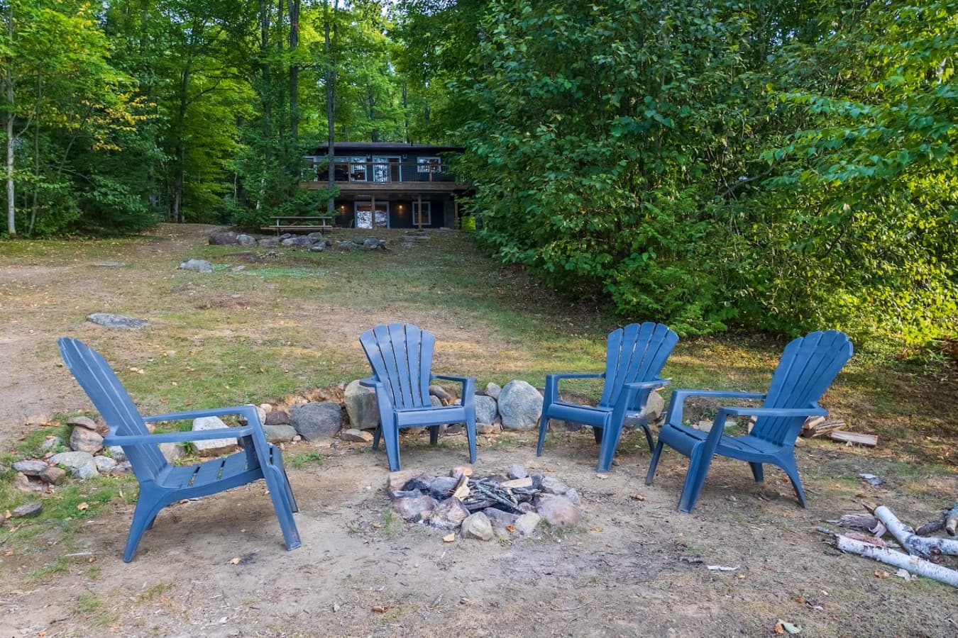 Lots of space outdoors, just find a seat, claim your view, and vibe!