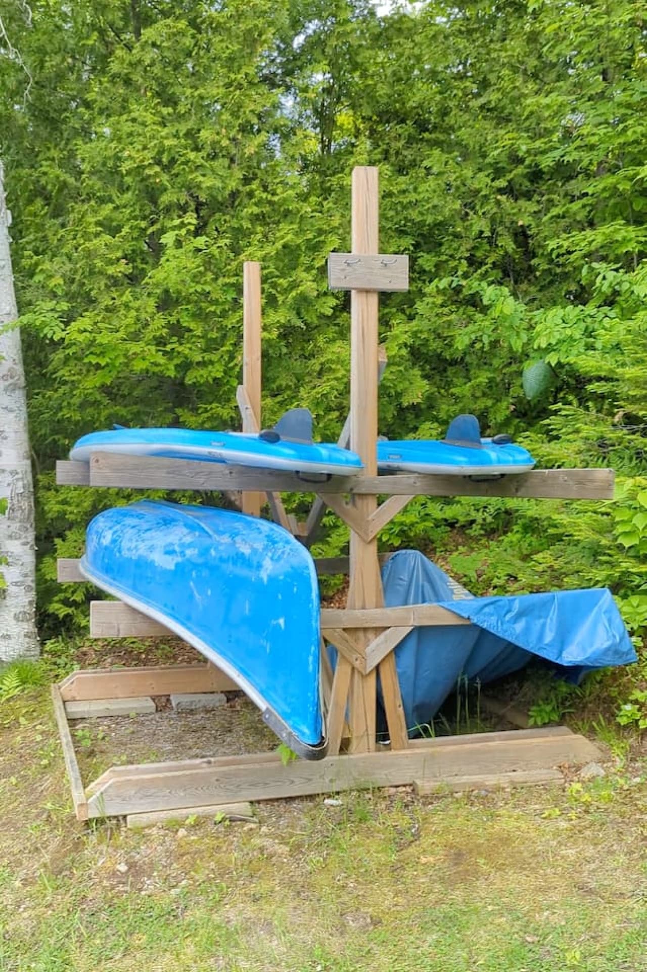Great for water adventures—canoe, SUP, and enjoy the scenery.