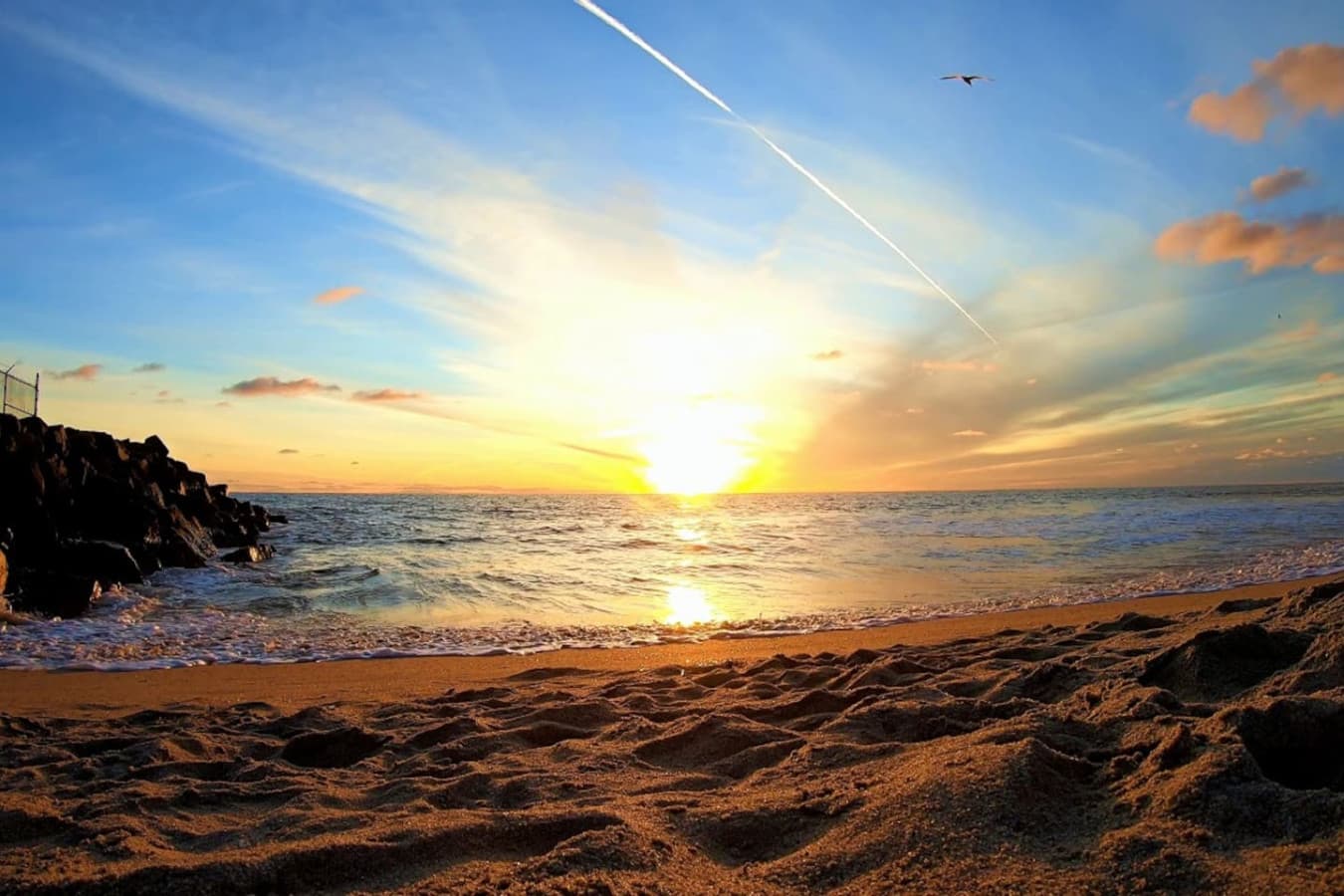 A view from Tamarack Beach — perfect sunset experience!