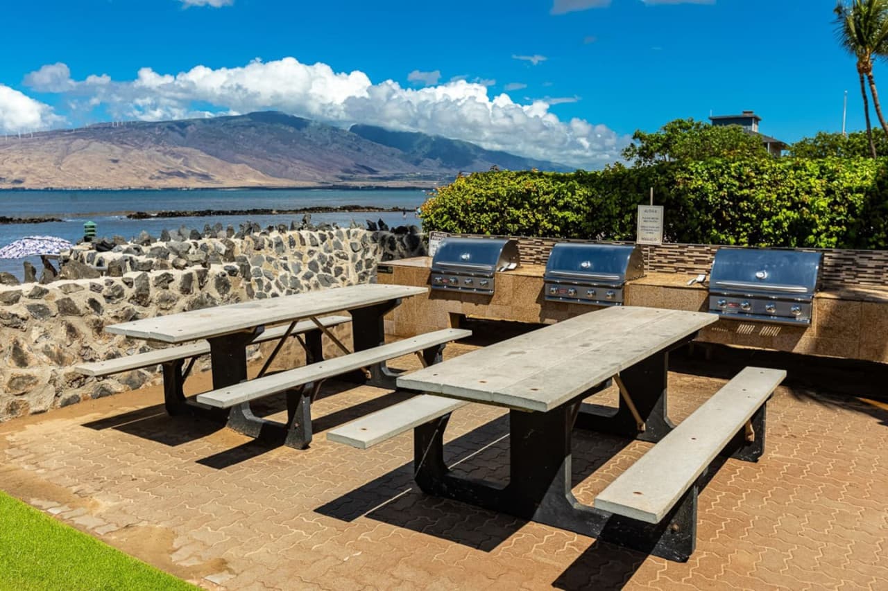 Cookout paradise—grill, chill, and enjoy the island breeze.