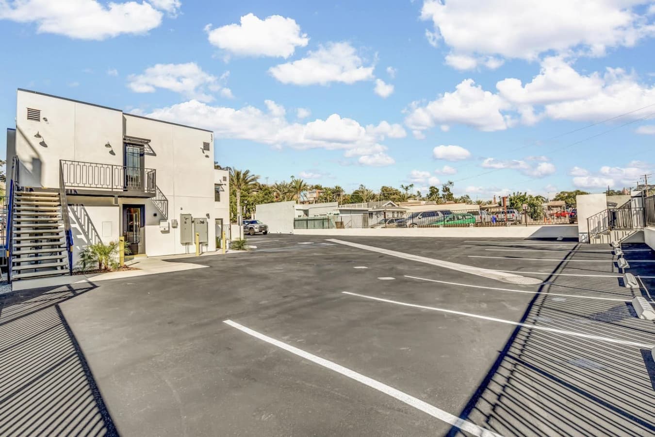 Secure gated parking with the convenience of an EV charger—charging your car is as easy as parking!
