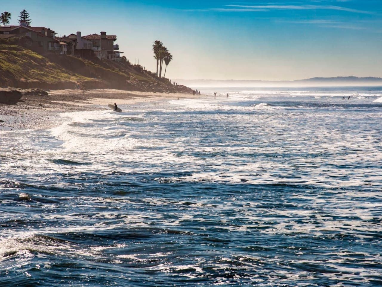 Feel the sand between your toes at Carlsbad Beach, just 15 minutes away!