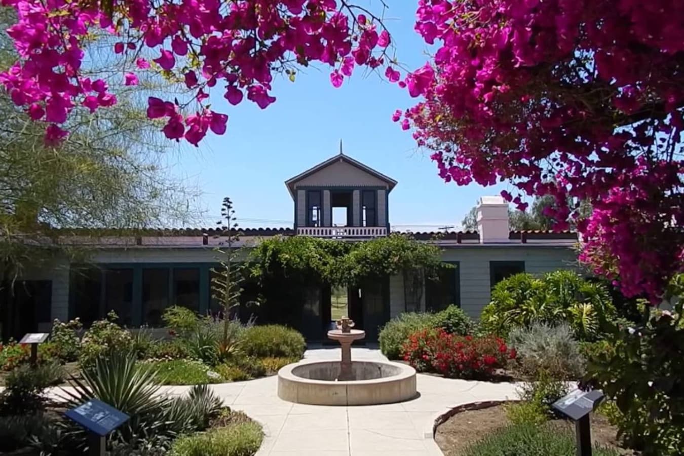 Step into the past at Rancho Guajome Adobe, just 10 minutes away for a historical adventure
