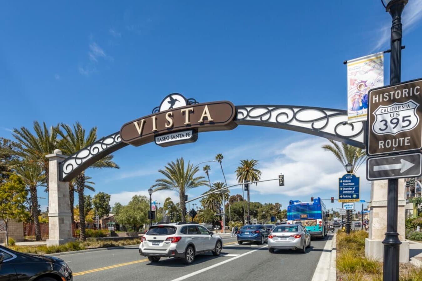Passing through the gateway to Vista—your next favorite destination.