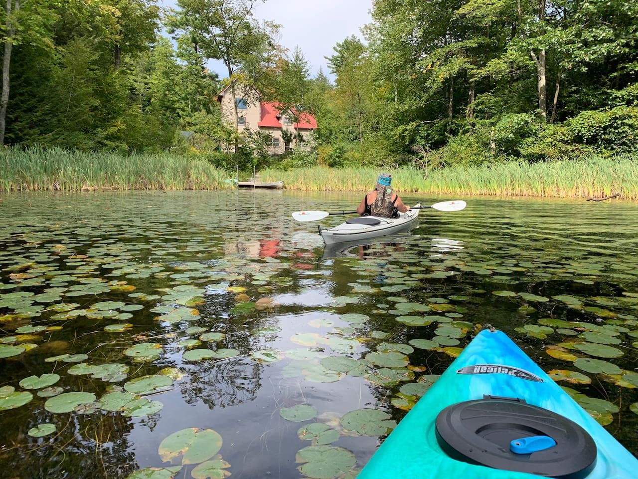 Explore the water nearby and paddle at your own pace. Kayaks not provided.