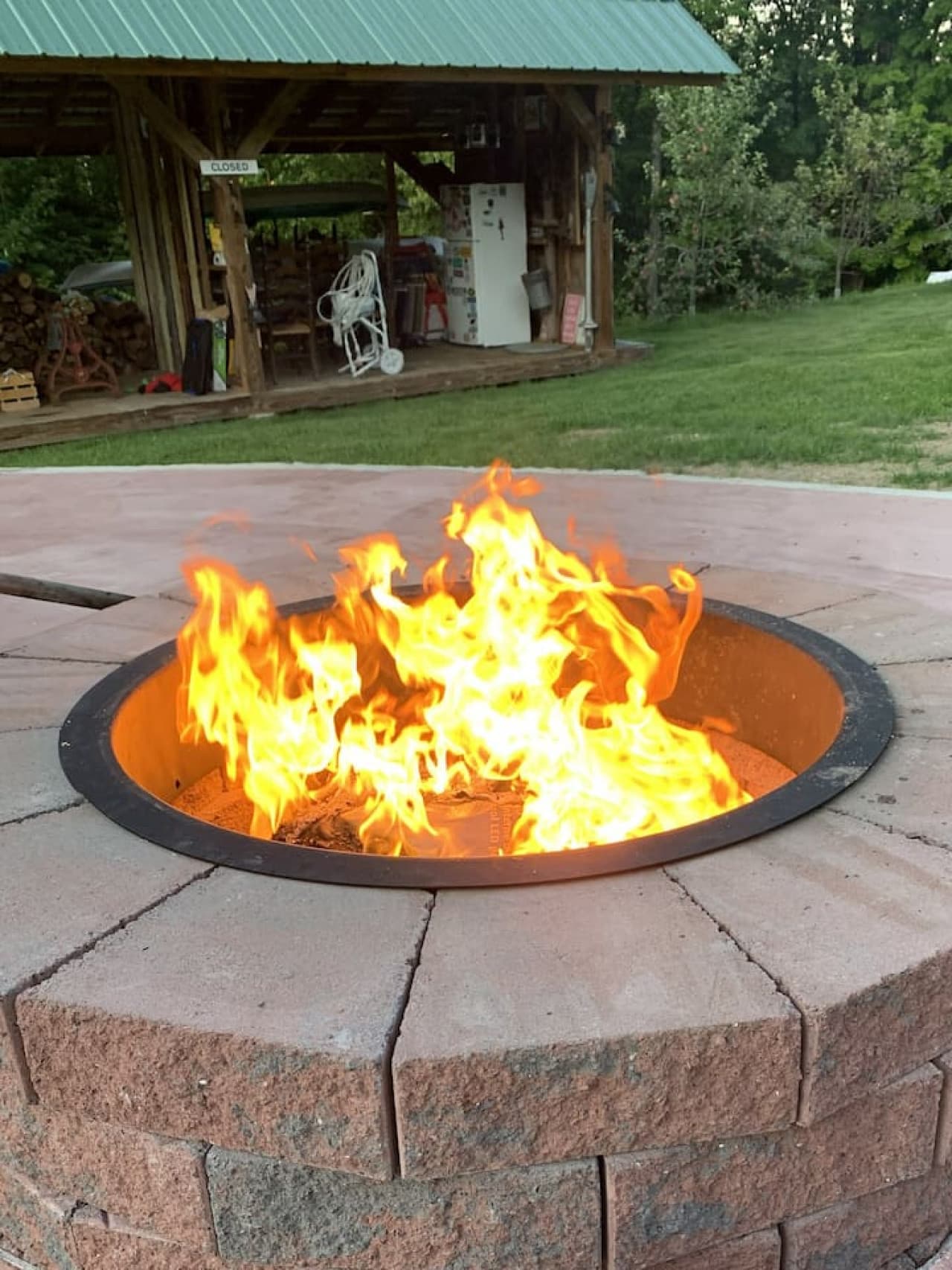 The perfect spot to unwind after dark.
