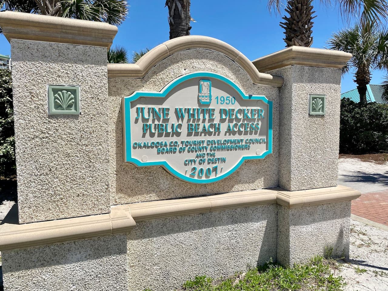Less than a mile away you'll find June White Beach! They didn't put "white" in the name for nothing - you'll love the way this sand feels on your feet