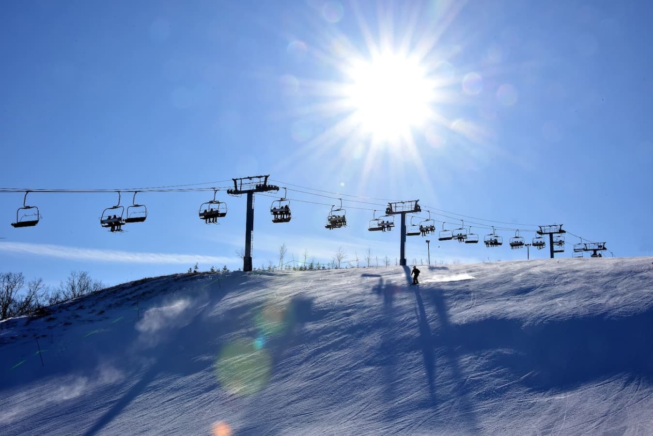 Hit the slopes at Boler Mountain, just 15 minutes away! If you're visiting in winter, it's the perfect spot for skiing, snowboarding, and all your winter adventures.