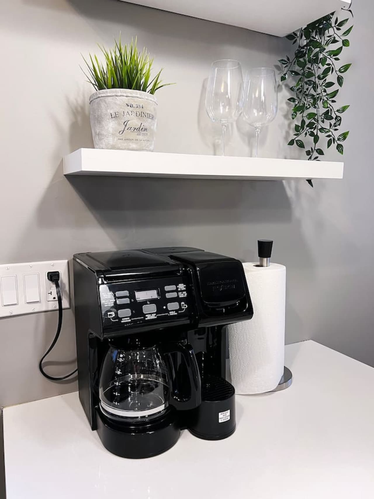 Our kitchen is equipped with all the small appliances you need for a delightful stay.