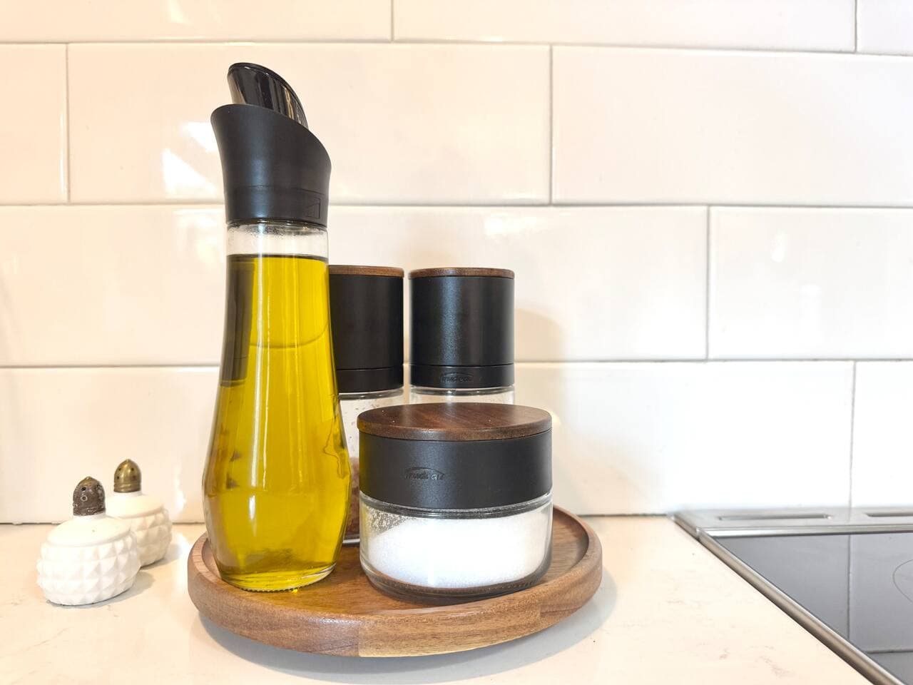 Stocked with essentials for cooking made easy.