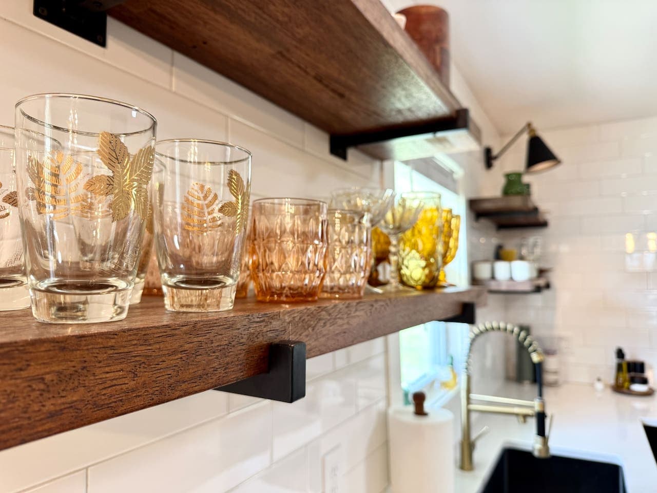 A full set of glasses for every toast.