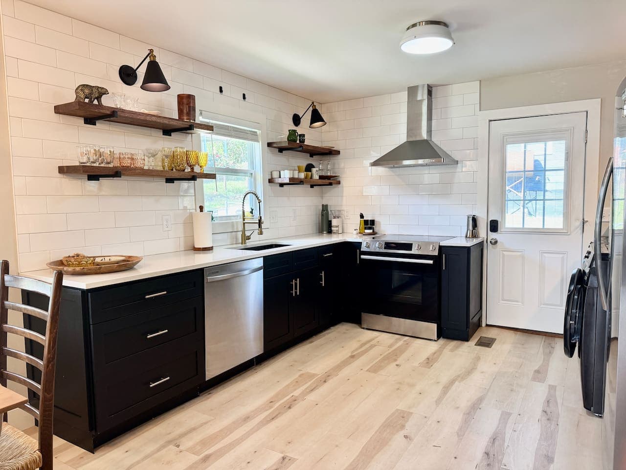 Fully equipped kitchen ready for your culinary adventures.