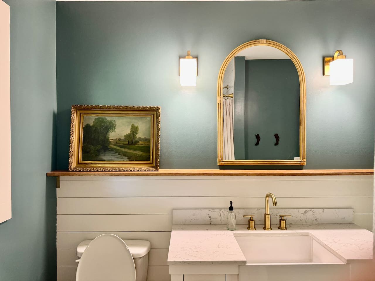 Stylish space for your morning ritual.