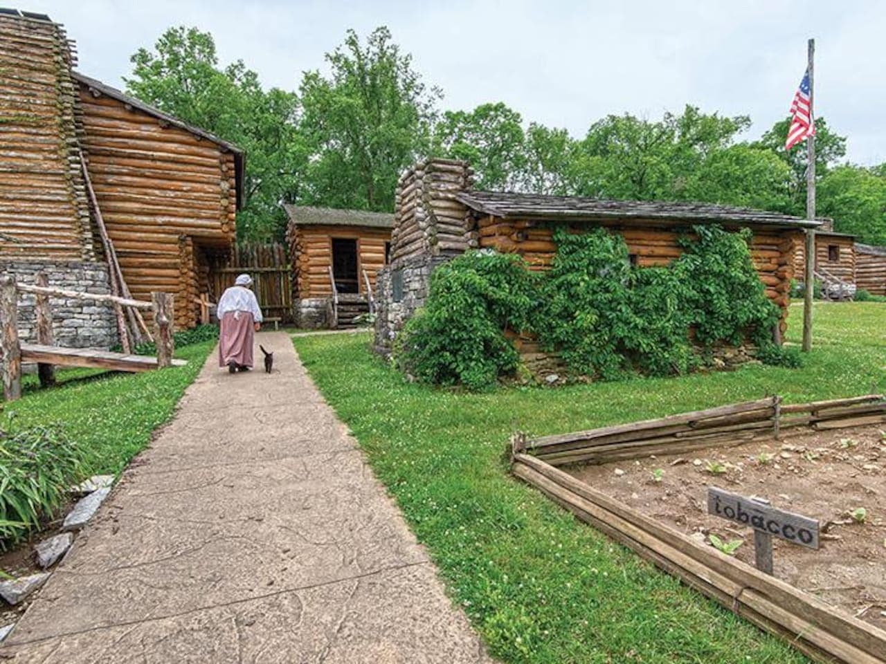 Step back in time at Davidson’s Fort Historic Park, just 5 minutes away.