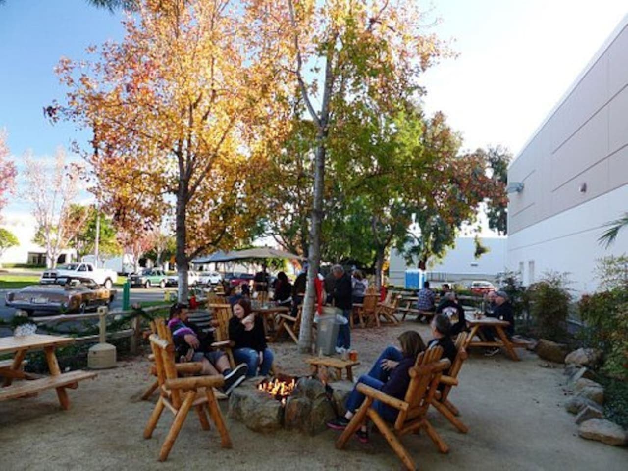 Walking distance to plentiful outdoor seating at the many taverns in downtown Vista