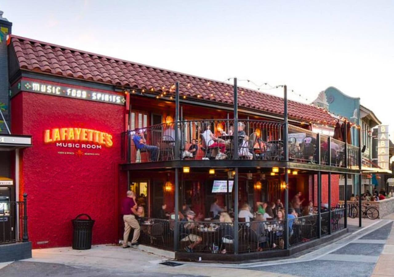 Lafayette's Music Room is the spot to enjoy delicious food and some of the best live music in town!