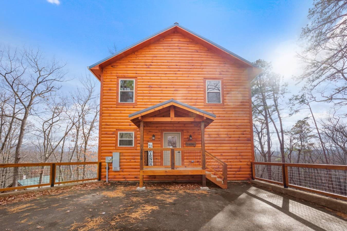 Wood You Believe It? – Three levels of wooden perfection, ready to make your cabin dreams come true. Let the mountain air do the rest!