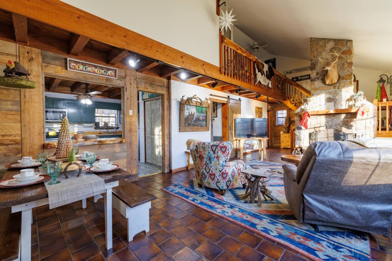 Perfect for sharing meals, laughter, and stories after a day on the mountain.