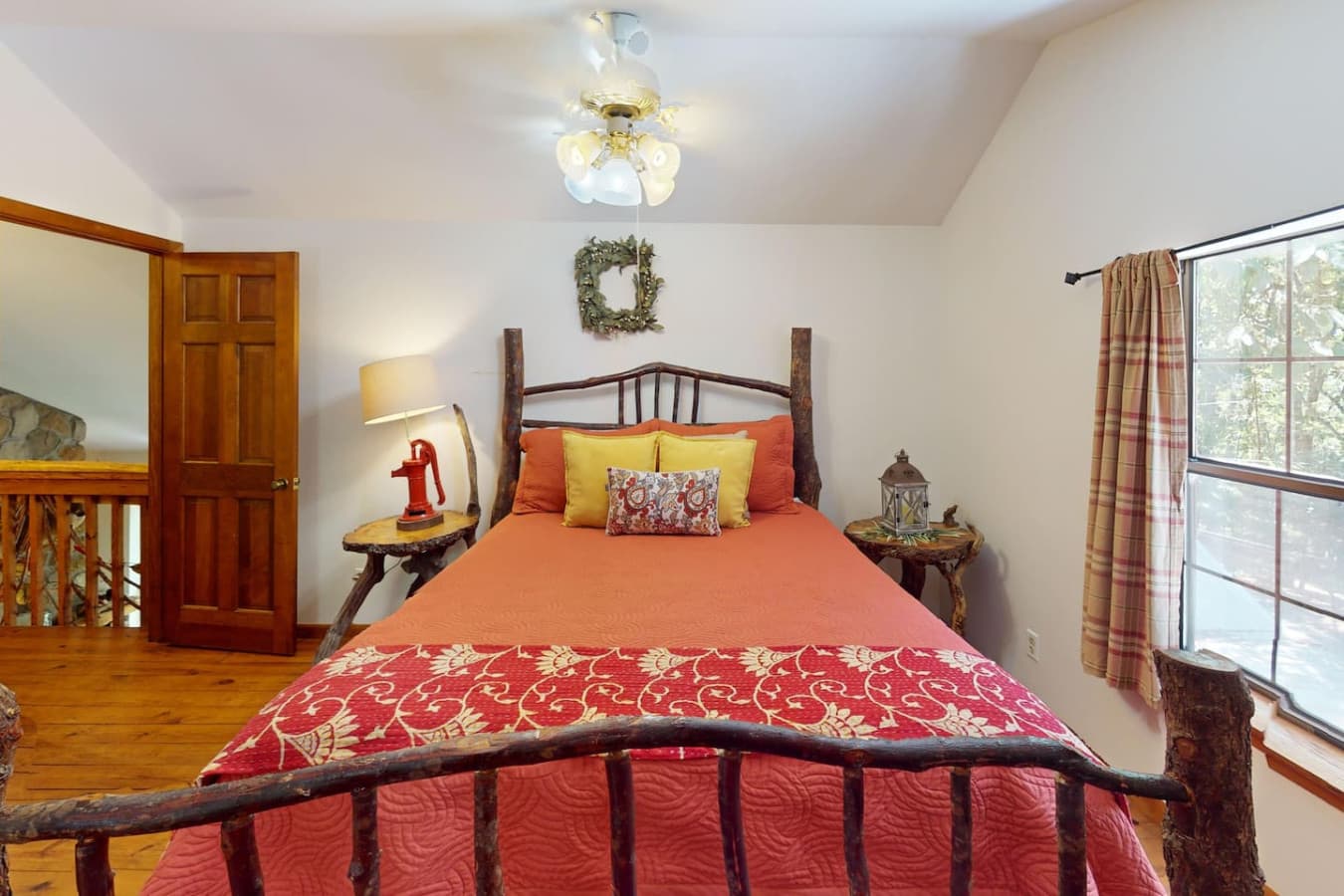 Thoughtful mountain touches make this room feel like home.
