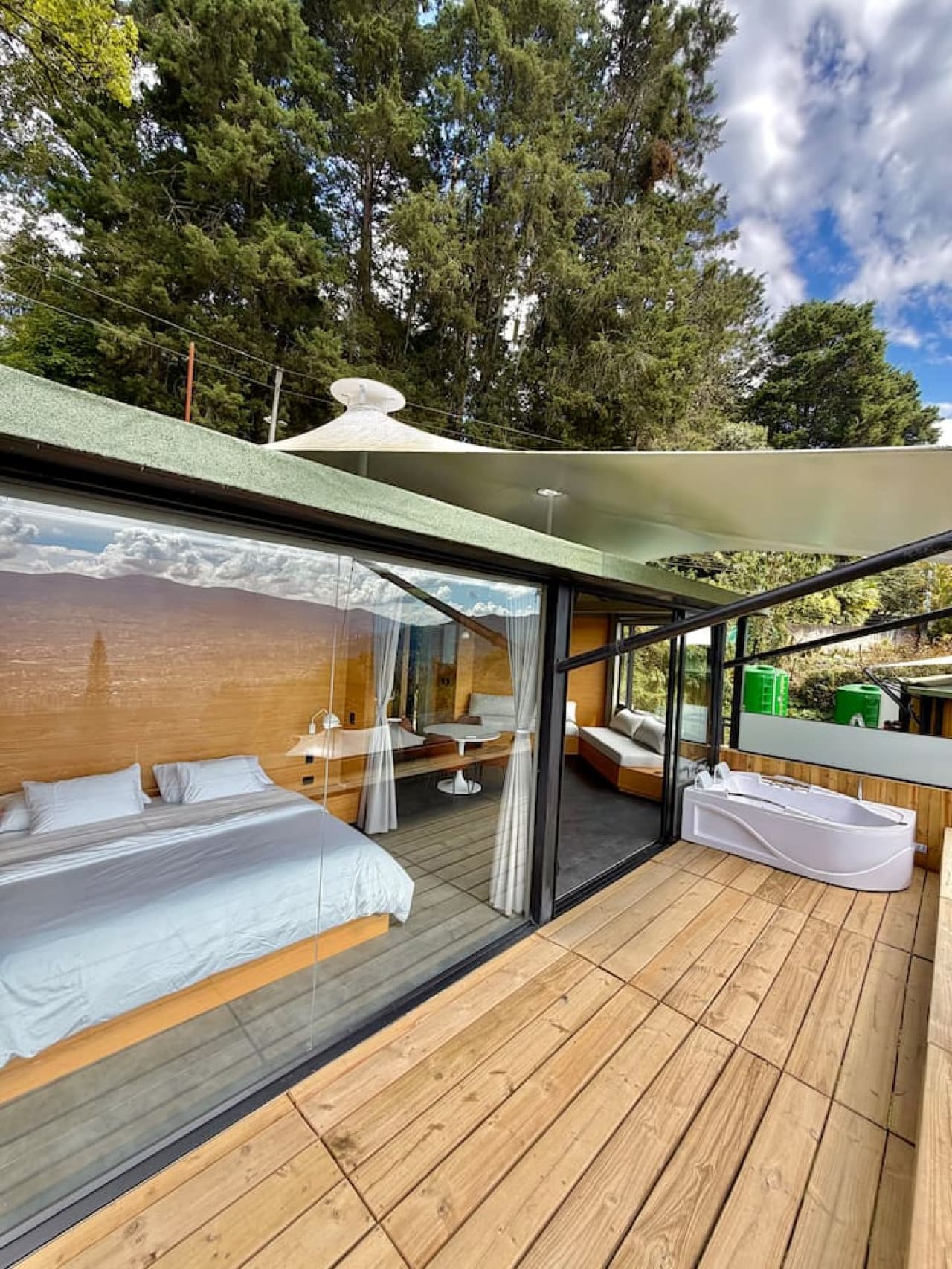 A stunning outdoor escape—perfect for morning coffee or evenings under the city lights.