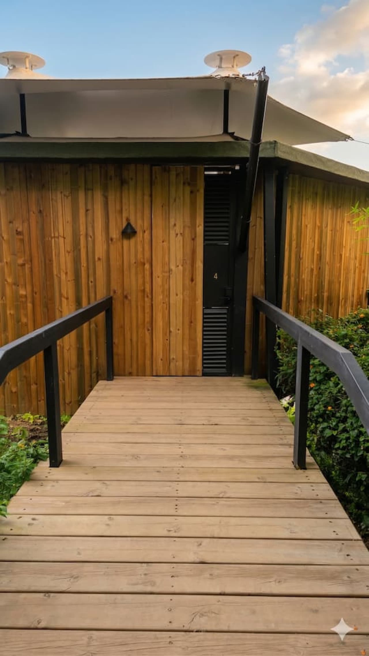 The entrance to your Cabana # 4.