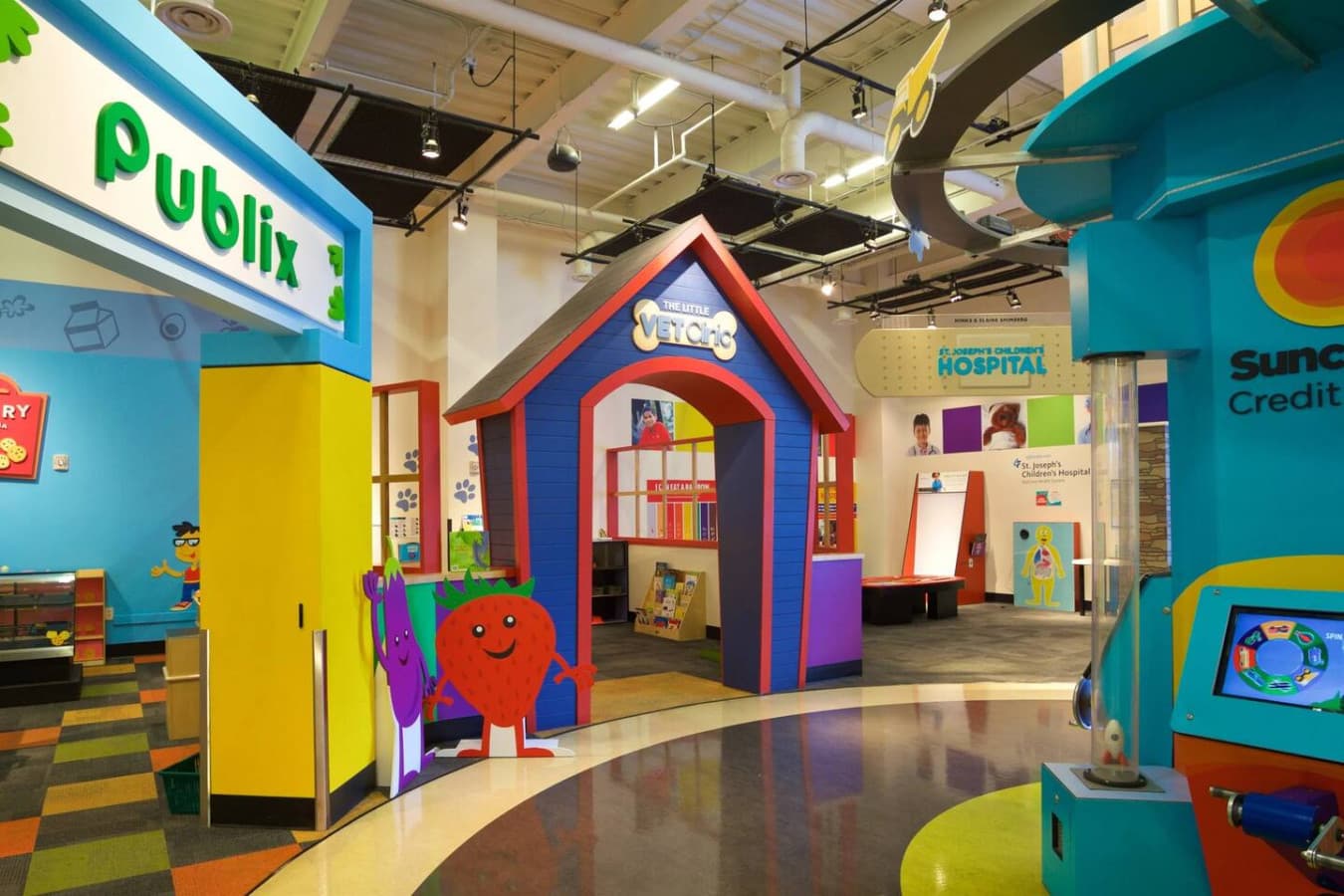 Spark curiosity and play at Glazer Children’s Museum, located along the Riverwalk, only 5 minute drive from the house.