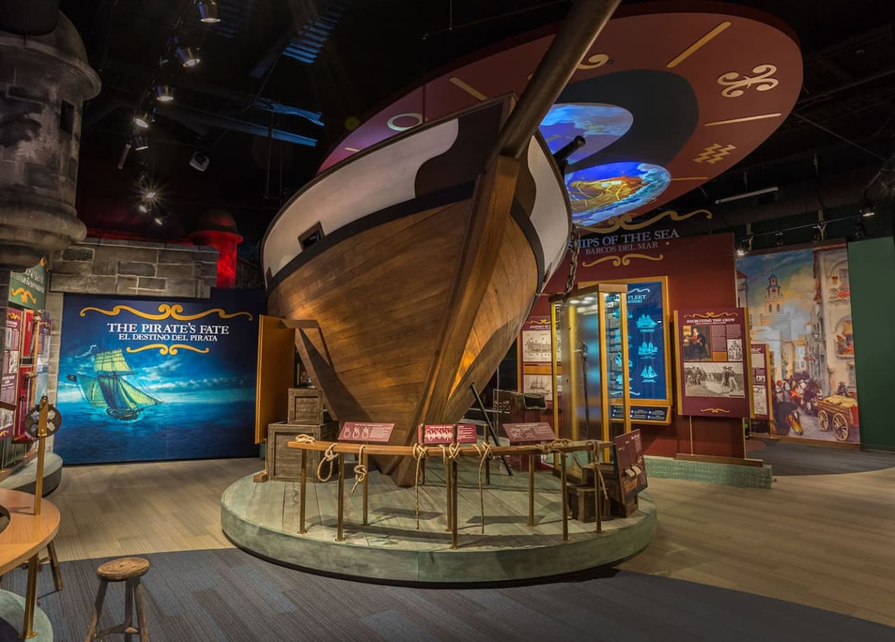 Step back in time at the Tampa Bay History Center, just a 10-minute drive from the house.