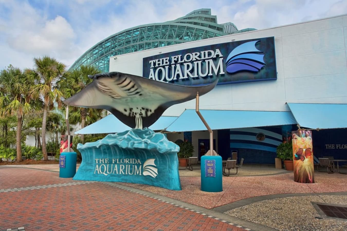 Dive into marine adventures at The Florida Aquarium, just a 15-minute drive from your stay.