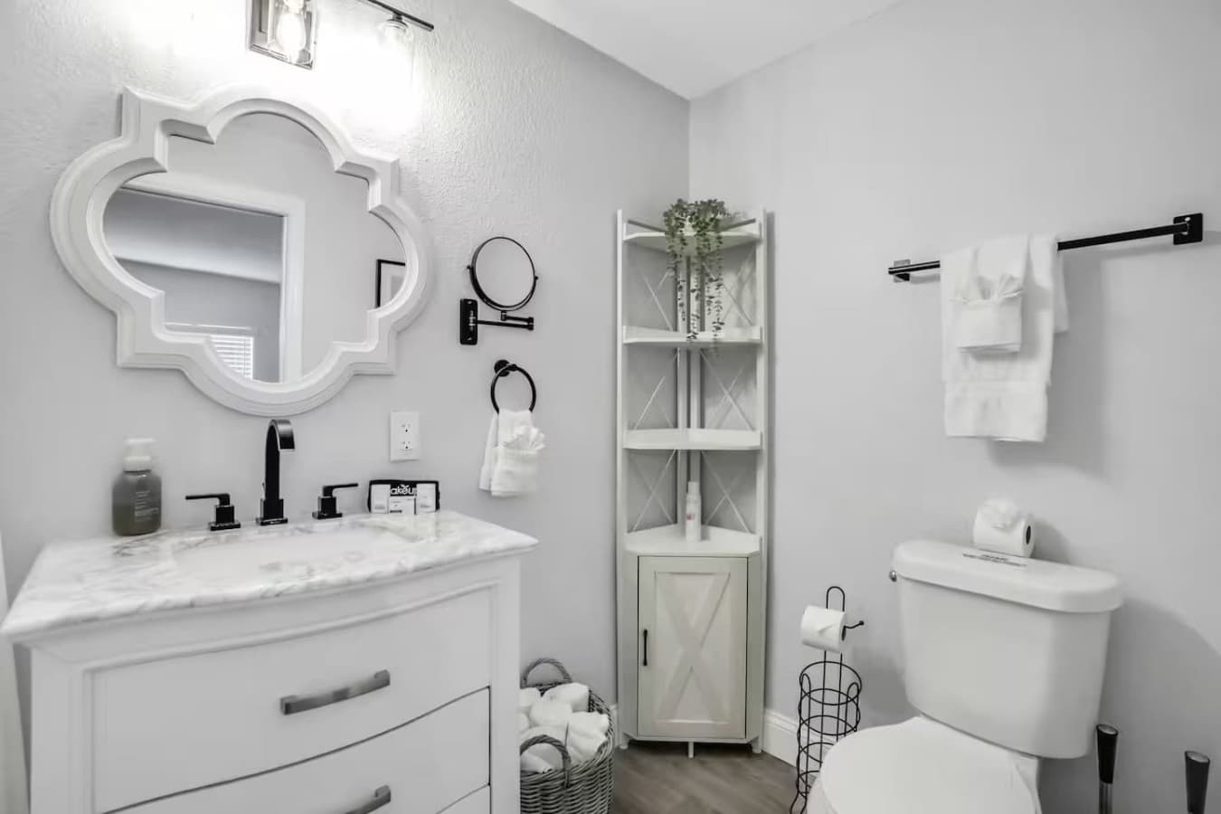 A spot as bright as your smile, perfect for pre-adventure prep.