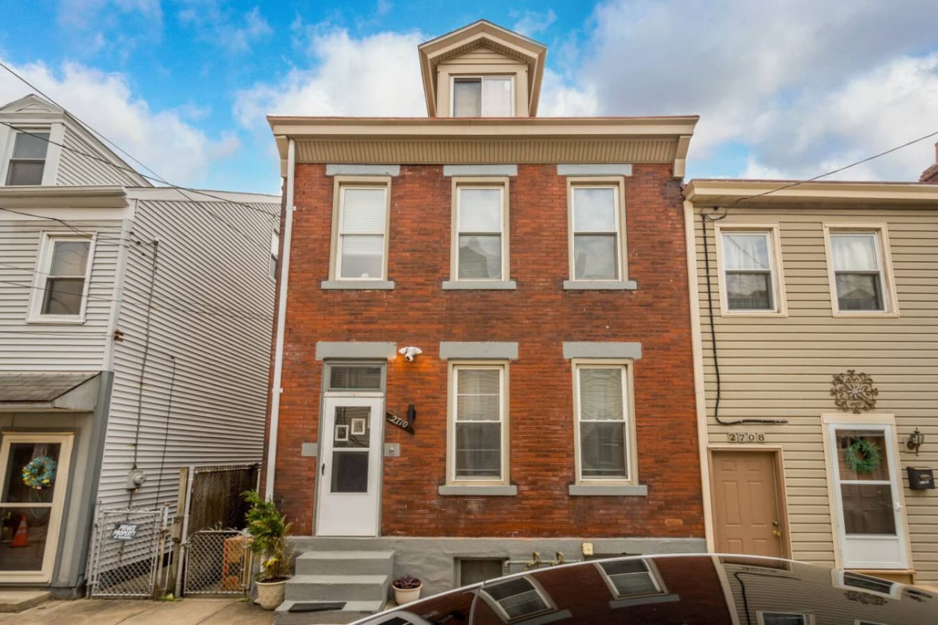 Brick exterior, bold personality, unforgettable stay.
