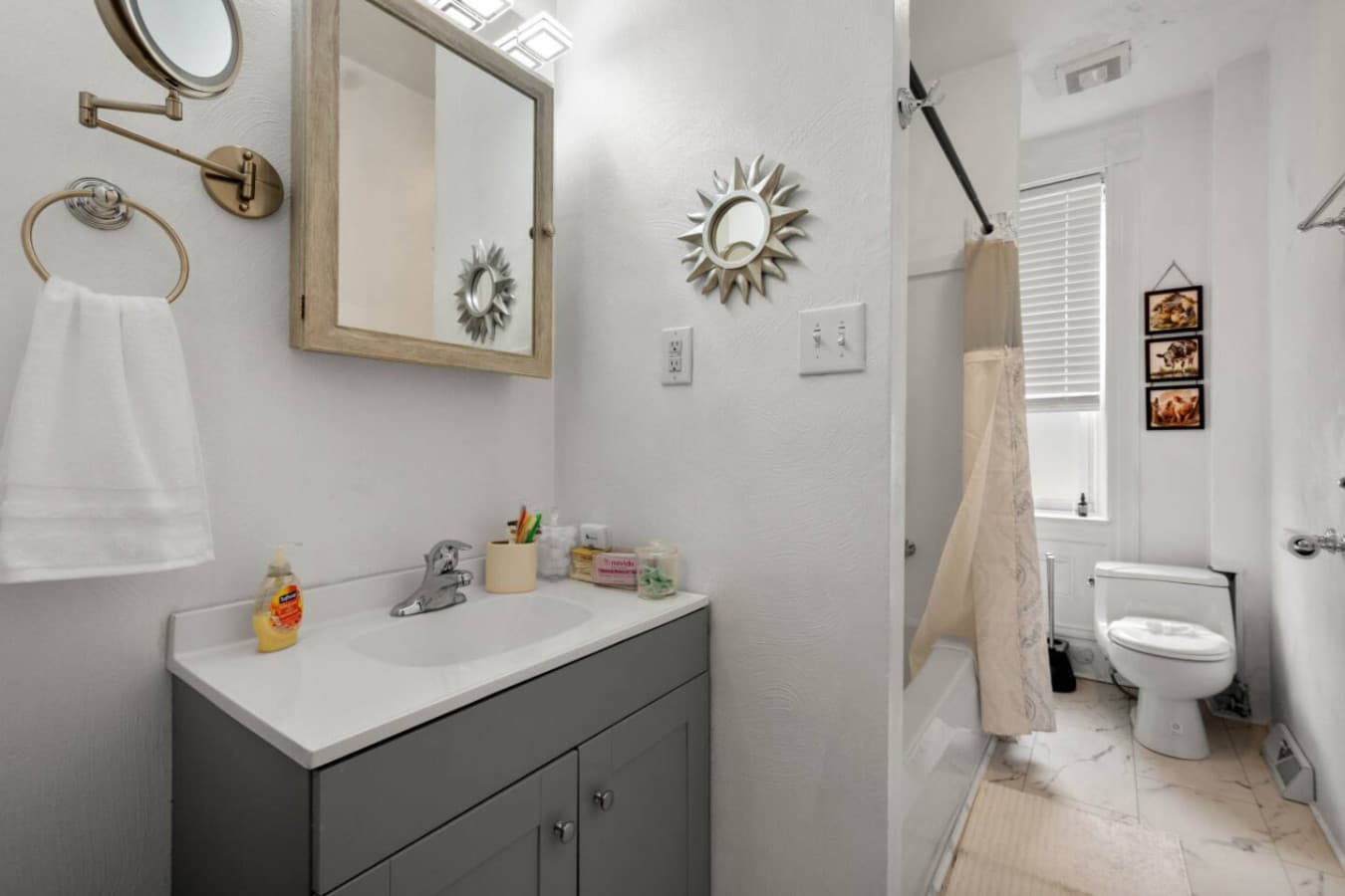 Modern, bright, and stocked with everything you need.