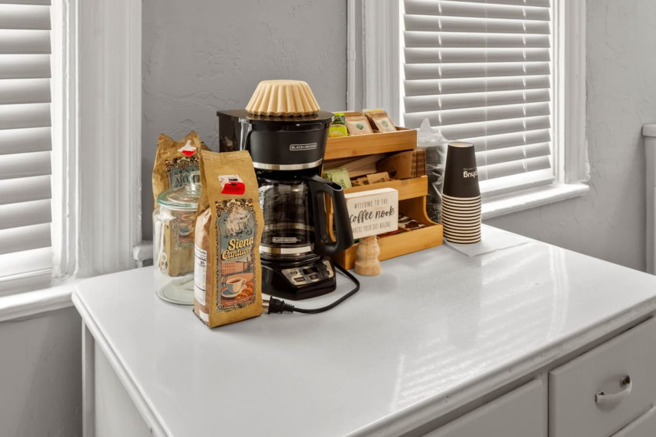 Coffee, tea, and all the little things that make mornings better.