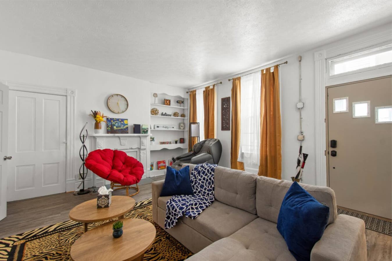 Sofa by day, bed by night—your living room does it all.
