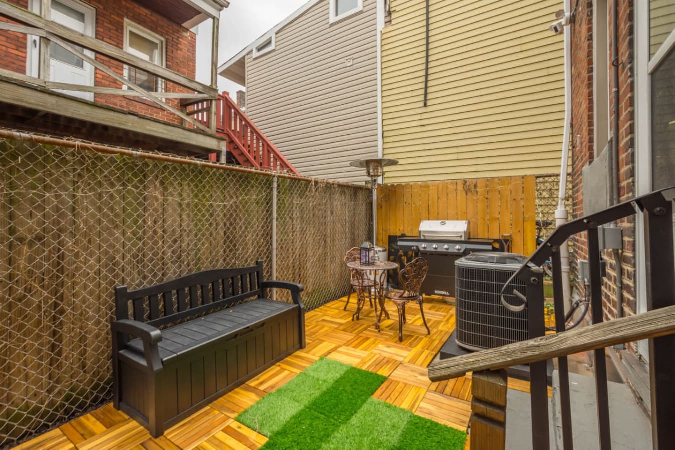 BBQ sizzling, heater glowing, drinks flowing—patio mode on.