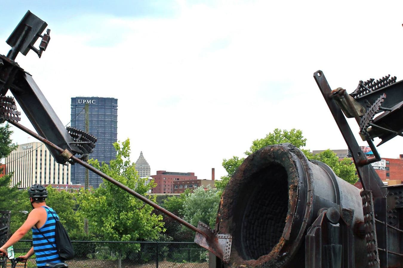 Just 7 minutes to The Workers Sculpture—a towering tribute to Pittsburgh’s steel legacy.