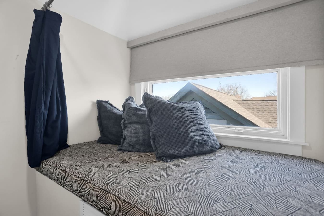 A cozy corner to read, relax, or enjoy some quiet time.