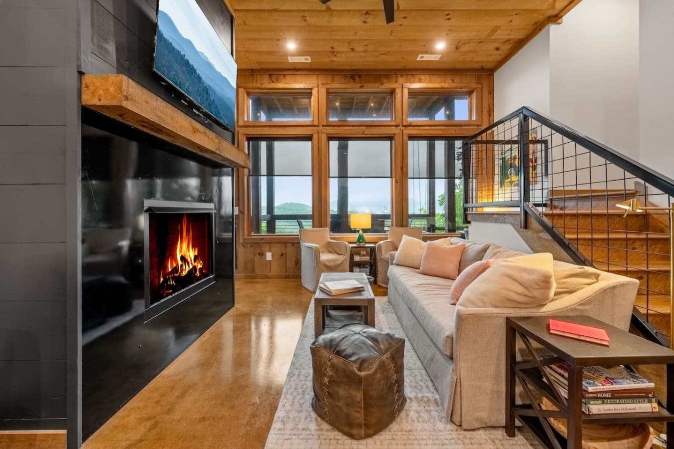 Sophisticated yet inviting—this beautifully designed space brings together natural beauty and modern luxury.