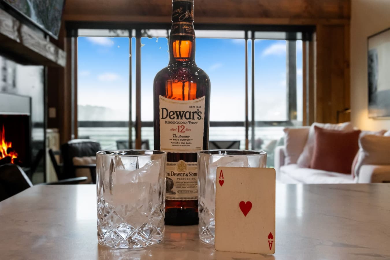 A drink so good, even the view is jealous of it. Cheers to the perfect pairing!