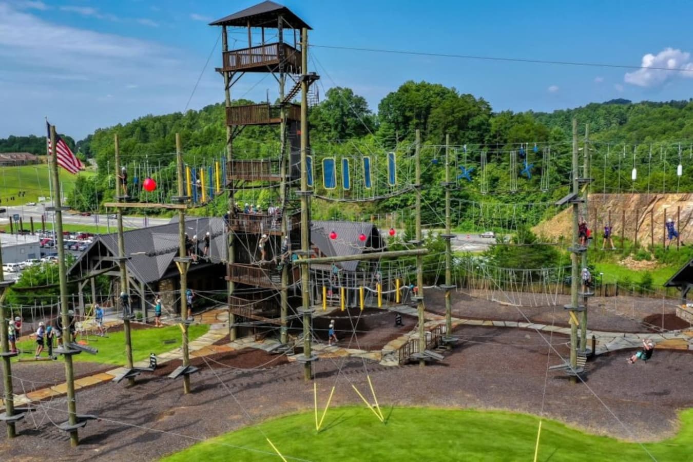 Blue Ridge Adventure Park: Just 15 minutes away, this treetop experience is perfect for thrill-seekers of all ages.