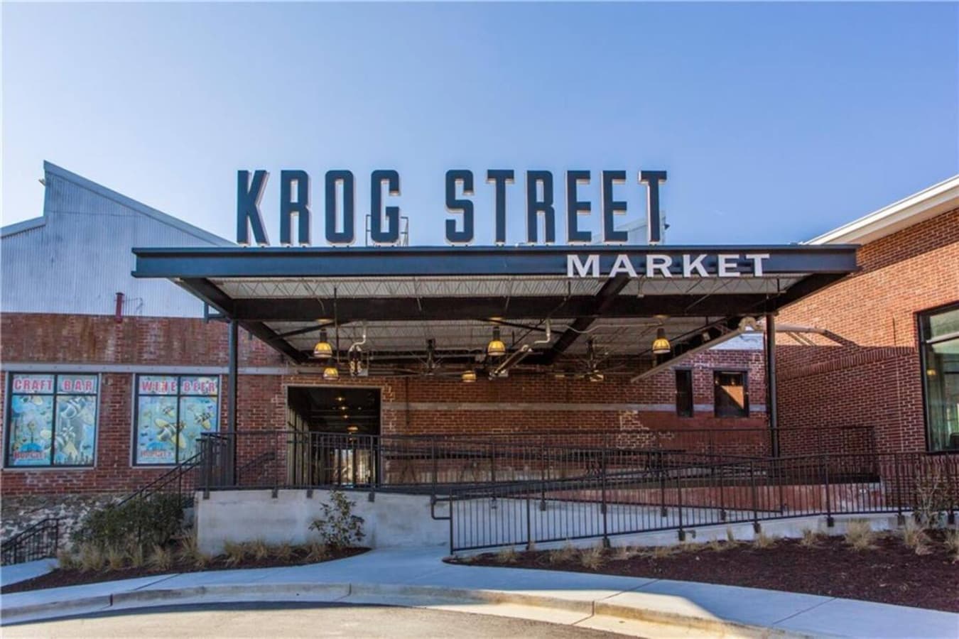 Krog Street Market is just minutes from The Little Sunflower—grab a bite, sip something local, or browse handcrafted goods in one of Atlanta’s most beloved market halls.