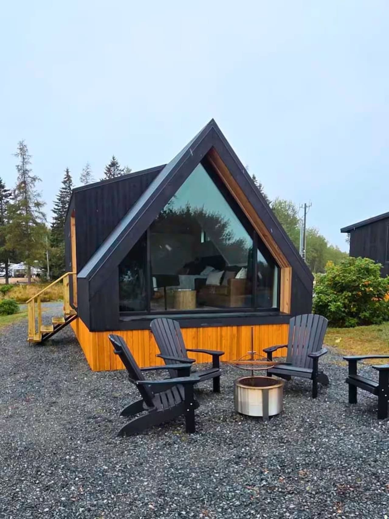 End your day with a glass of wine and ocean breezes by the firepit — a perfect coastal night.