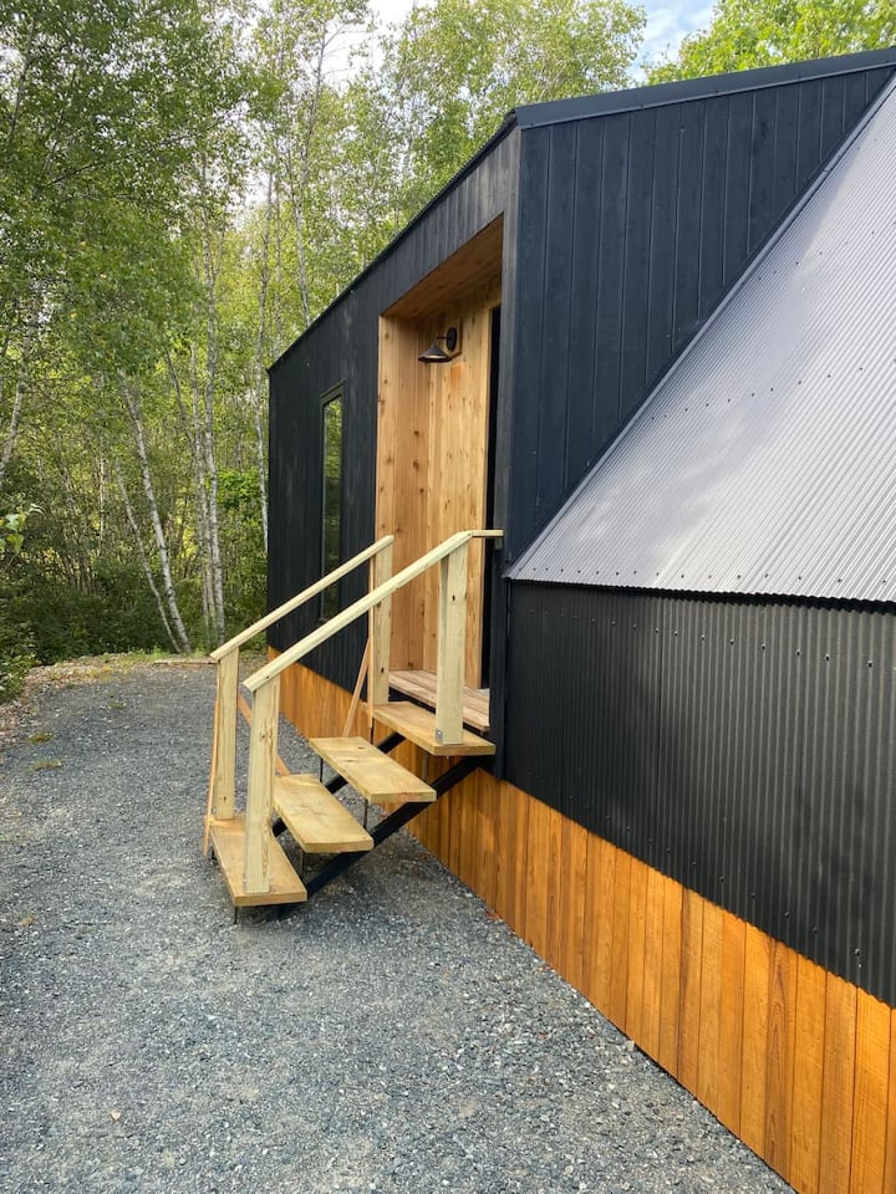 Your main entry to the tiny studio home.