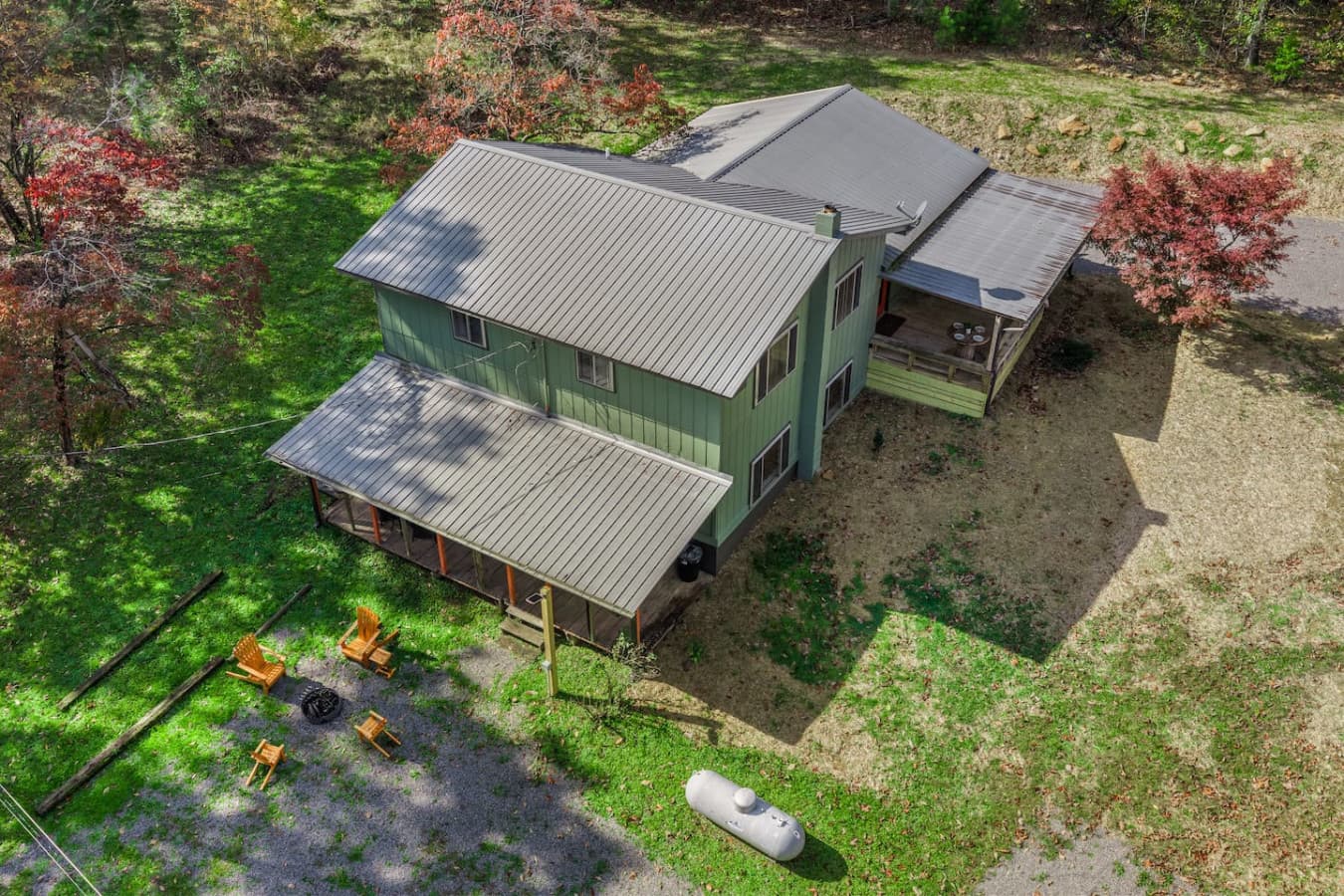 A bird’s-eye view of your mountain getaway.