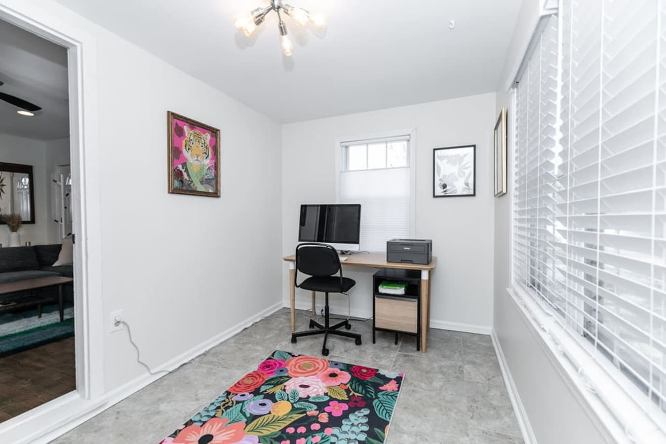 Dedicated home office space with great natural light—essential for the modern remote professional.