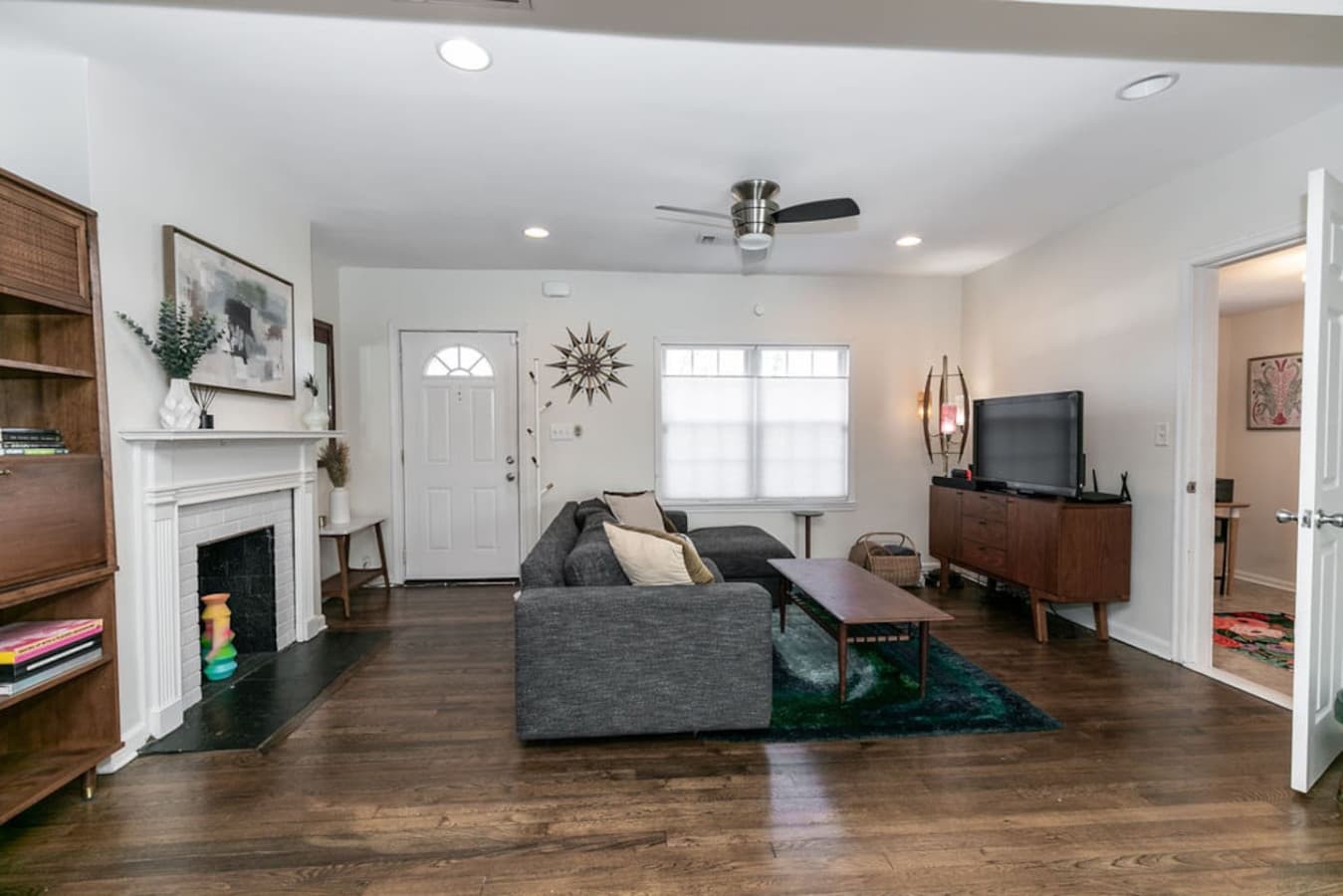 Welcome home to an inviting living space that balances modern comfort with cozy charm.
