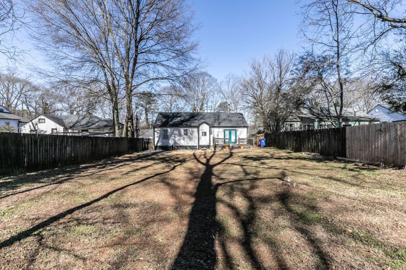 Quiet suburban escape with plenty of backyard space.