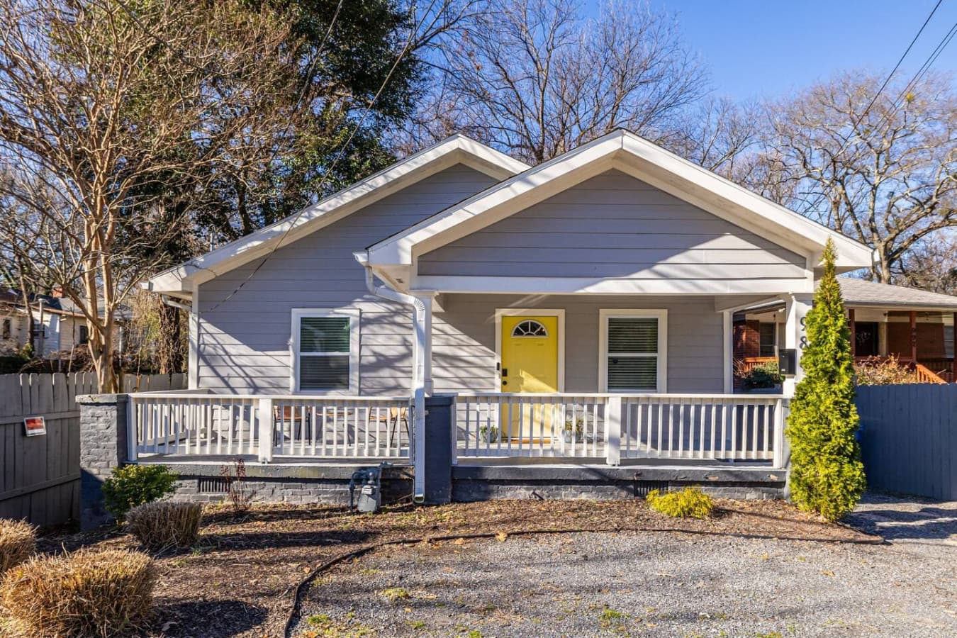 Charming 1925 bungalow with classic architectural details and a welcoming curb appeal.