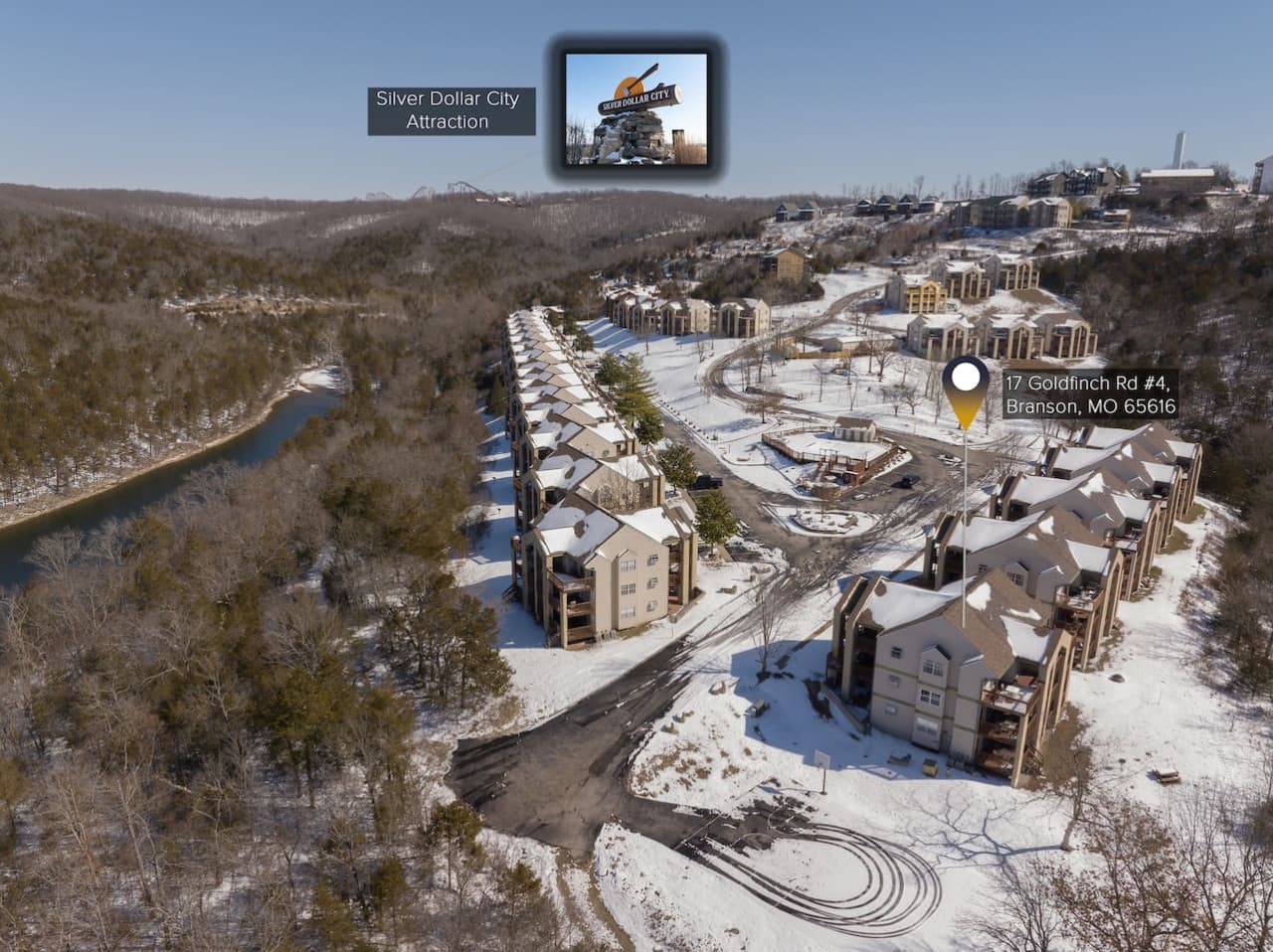 The best of Branson, including the famous Silver Dollar City is just 3 minutes away from the property