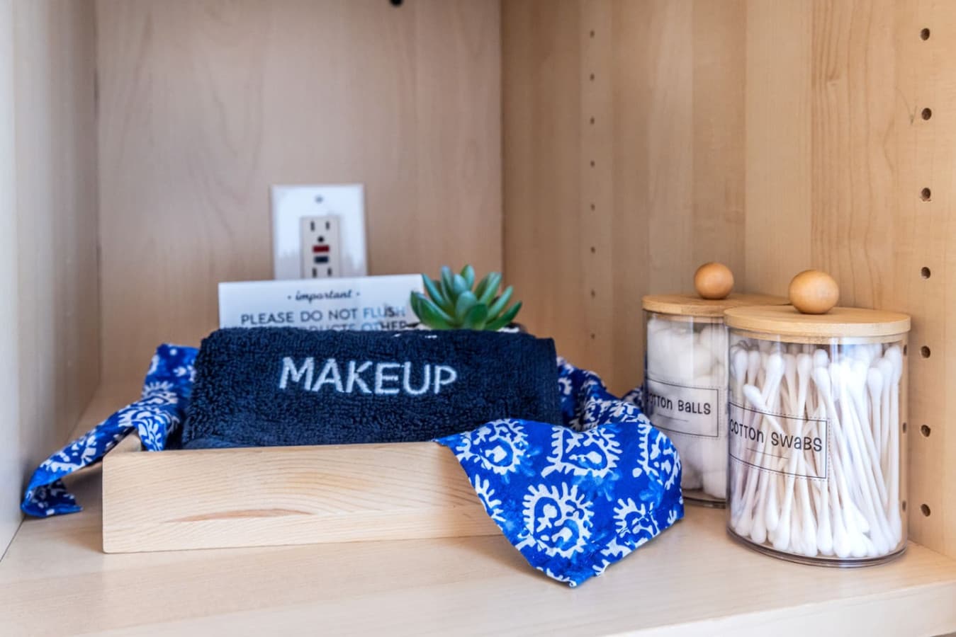 Enjoy a fully stocked bathroom with all the essentials you need.