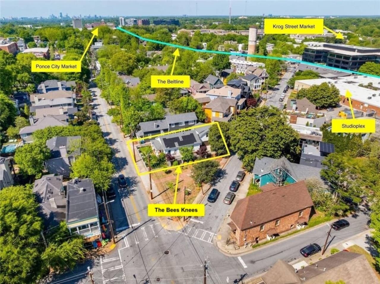 Perfectly situated in the heart of Old Fourth Ward—just minutes from Krog Street Market, the BeltLine, and Studioplex.